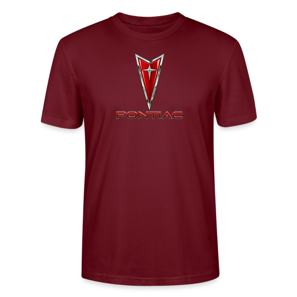 Carshirt T206 Pontiac - burgunder-rød