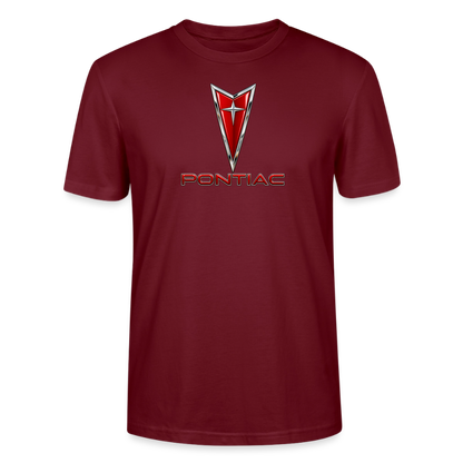 Carshirt T206 Pontiac - burgunder-rød