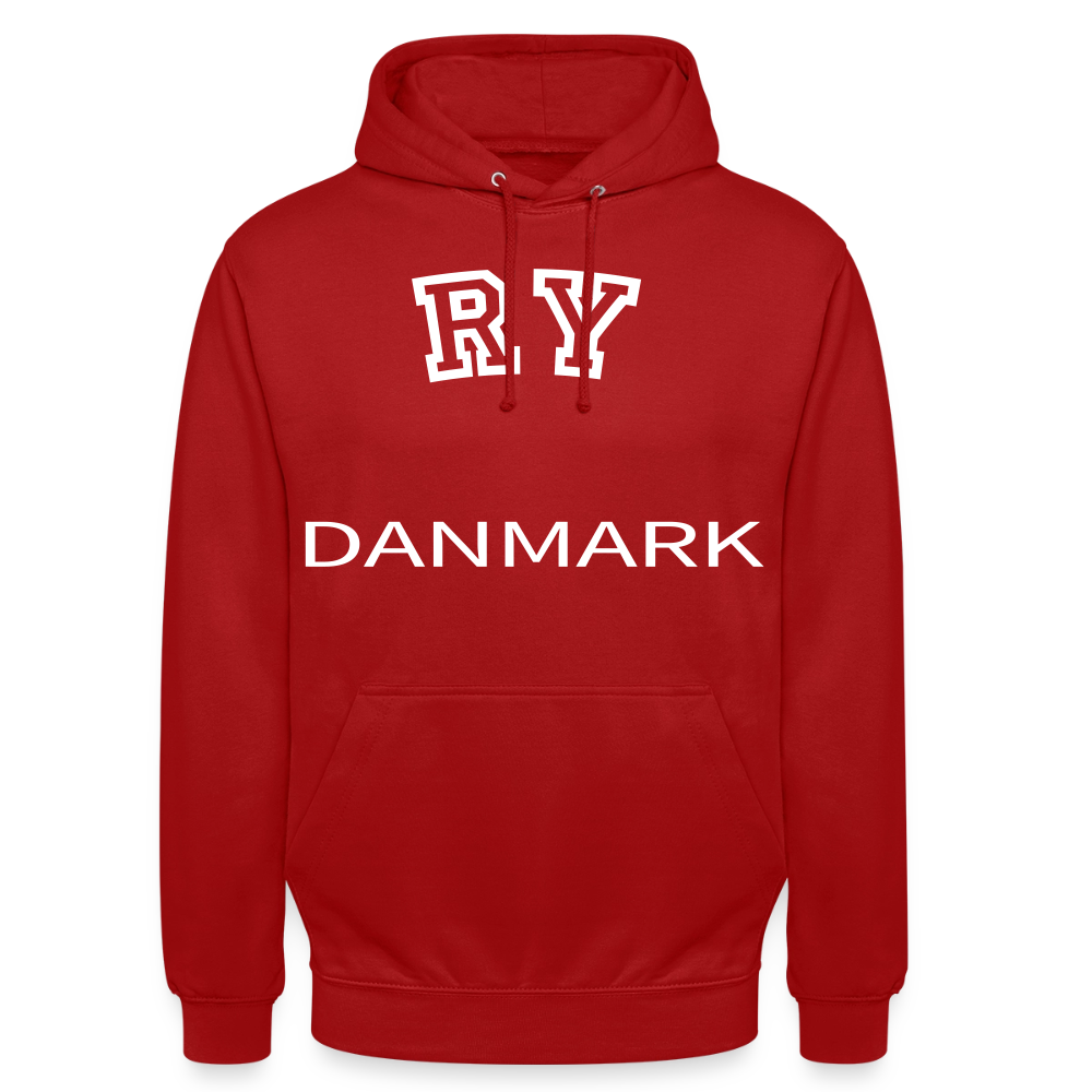 CityShirt - Hoodie - Ry - rød