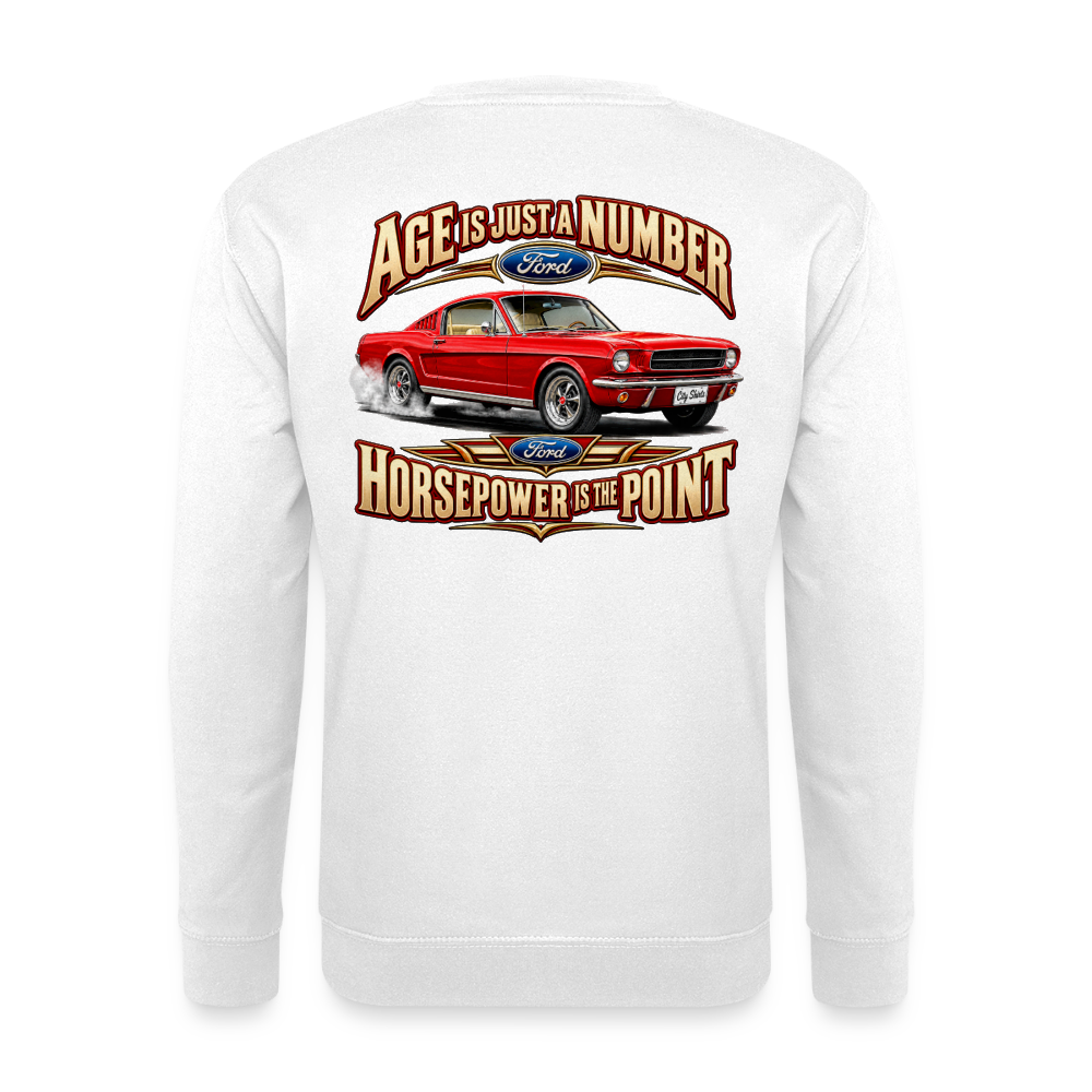 Carshirt 204 Ford - hvid