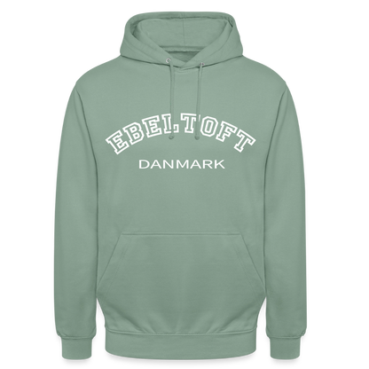 CityShirt - Hoodie - Ebeltoft - grågrøn