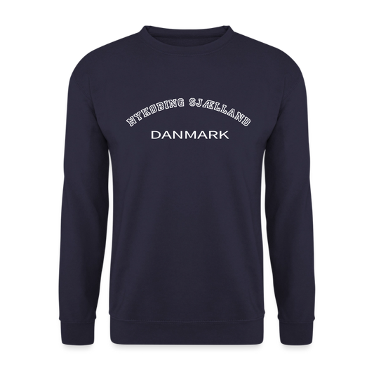 CityShirt - Sweatshirt - Nykøbing Sjælland - marineblå