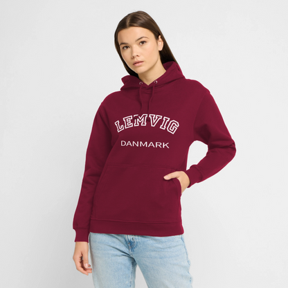 CityShirt - Hoodie - Lemvig - bordeaux