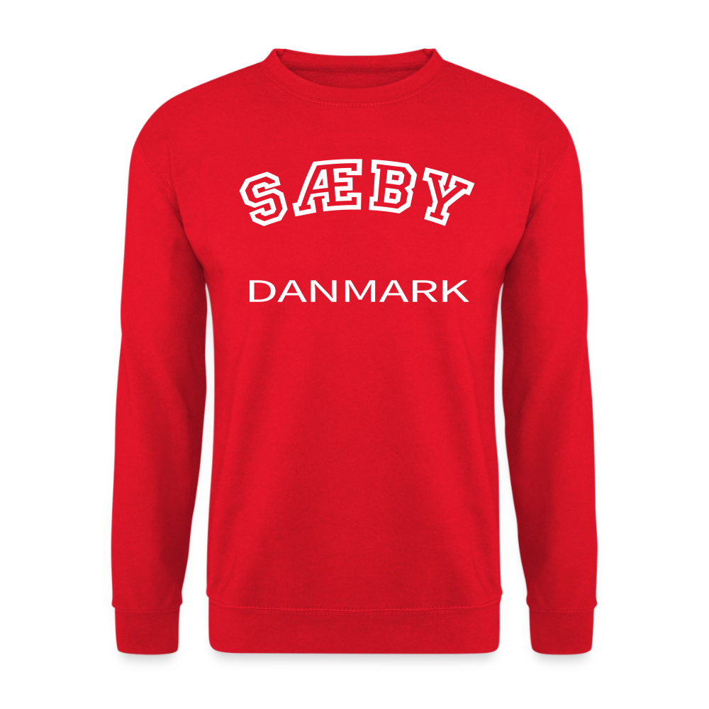 CityShirt - Sweatshirt - Sæby - rød