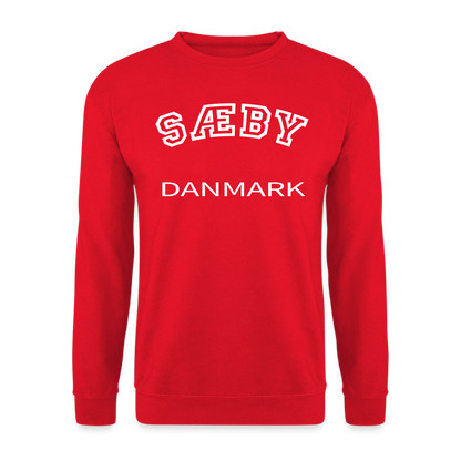 CityShirt - Sweatshirt - Sæby - rød