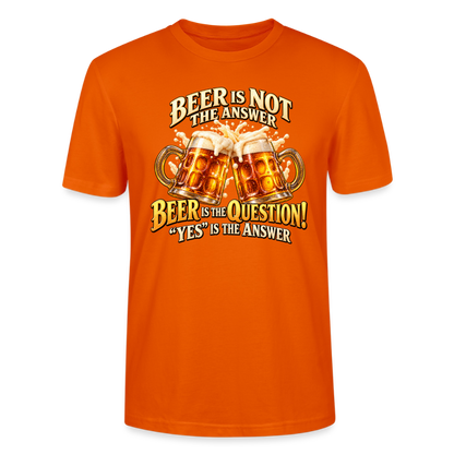 CityShirts - T-shirt - Beer - CS024 - mørk orange