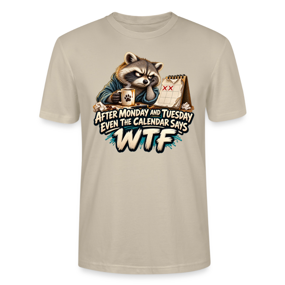CityShirts - T-shirt - Even the calendar says WTF - CS014 - beige