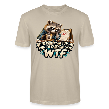 CityShirts - T-shirt - Even the calendar says WTF - CS014 - beige