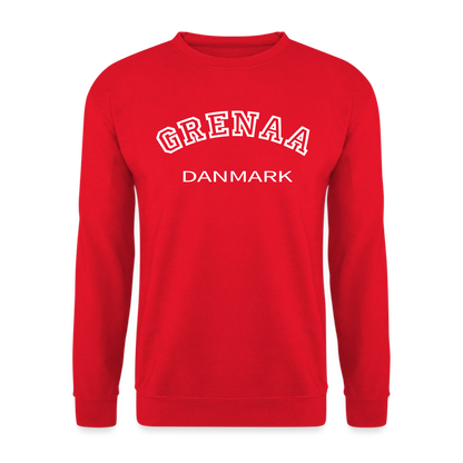 CityShirt - Sweatshirt - Grenaa - rød