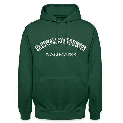 CityShirt - Hoodie - Ringkøbing - flaskegrøn