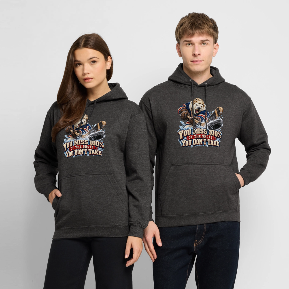 CityShirts - Hoodie - Take the shot - CS001 - charcoal