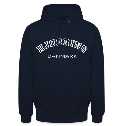 CityShirt - Hoodie - Hjørring - marineblå