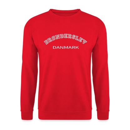 CityShirt - Sweatshirt - Brønderslev - rød