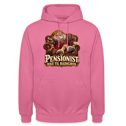 CityShirts - Hoodie - Pensionist. Ikke til rådighed. - CS030 - pink