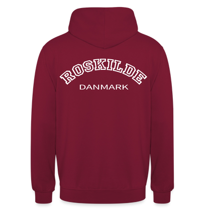 Hættetrøje unisex - Roskilde - bordeaux