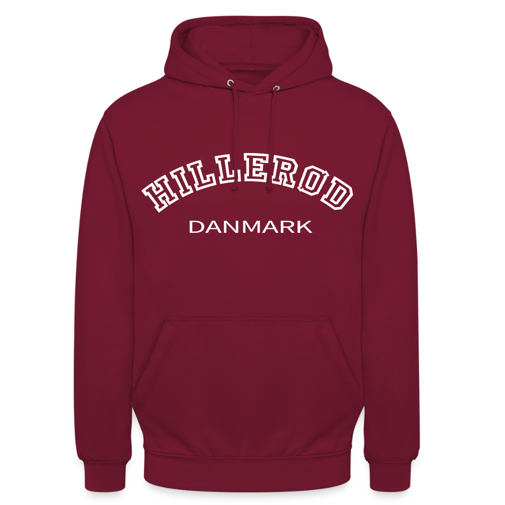 CityShirt - Hoodie - Hillerød - bordeaux
