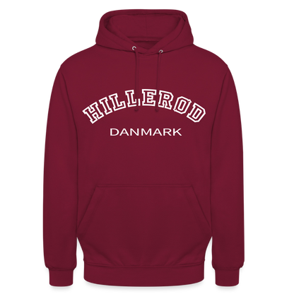 CityShirt - Hoodie - Hillerød - bordeaux