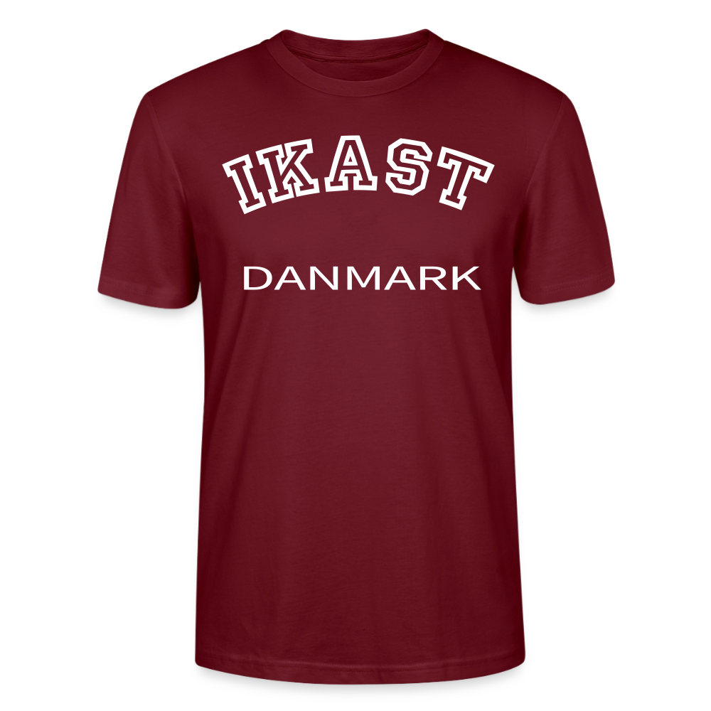 CityShirt - T-shirt - Ikast - burgunder-rød