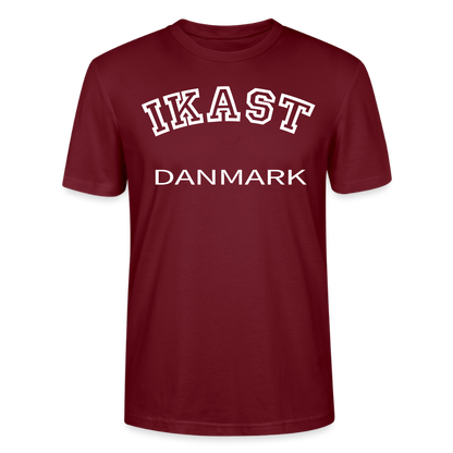 CityShirt - T-shirt - Ikast - burgunder-rød