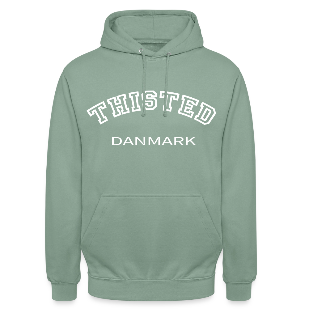CityShirt - Hoodie - Thisted - grågrøn