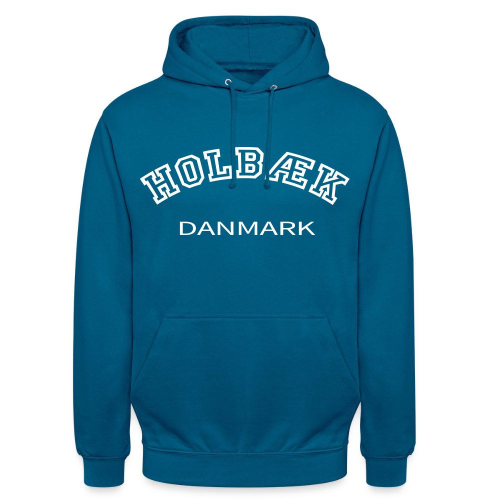 CityShirt - Hoodie - Holbæk - dybt havblå 