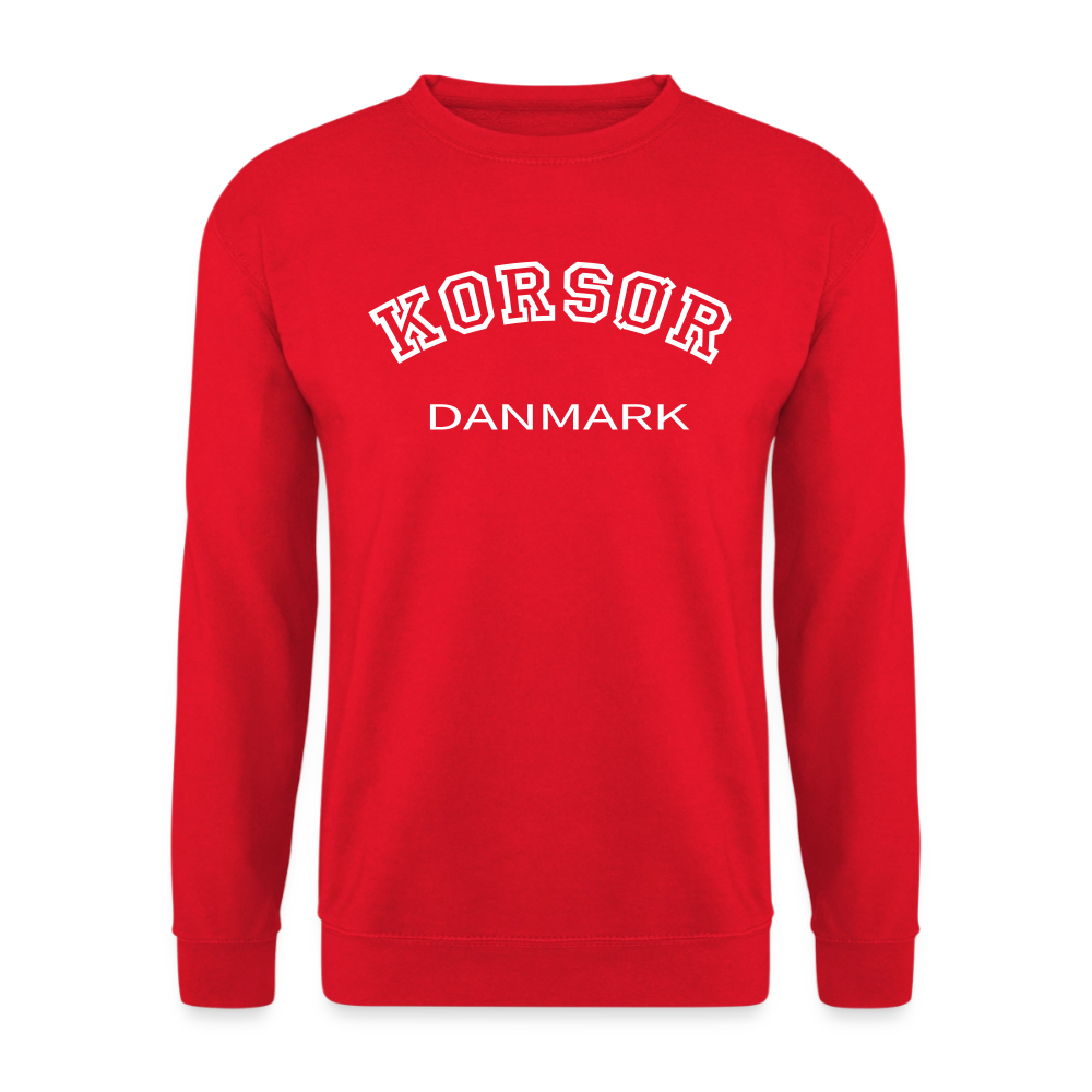 CityShirt - Sweatshirt - Korsør - rød