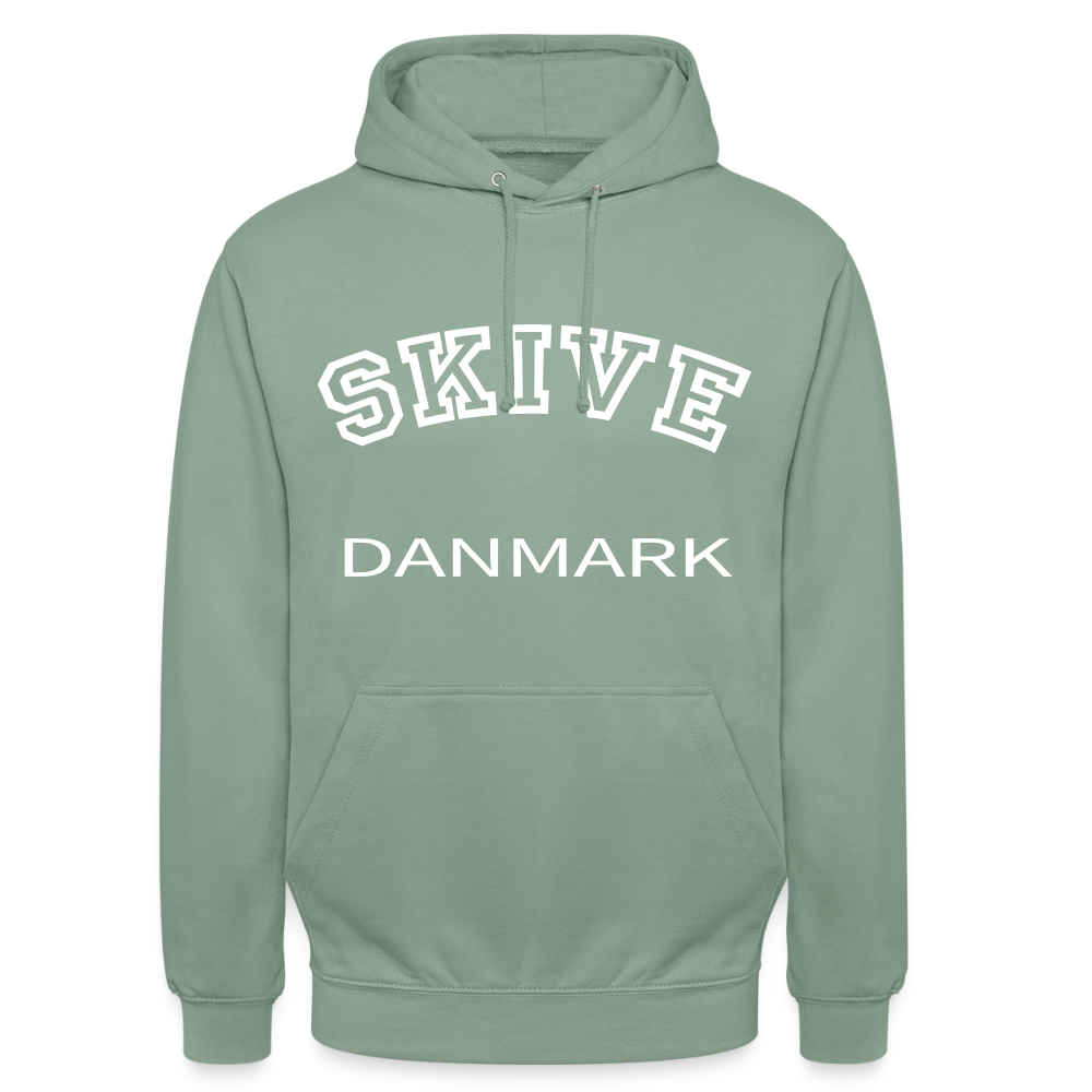 CityShirt - Hoodie - Skive - grågrøn