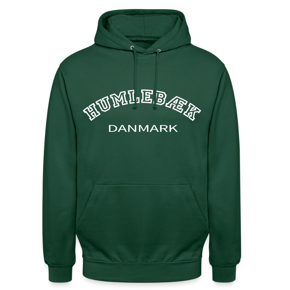 CityShirt - Hoodie - Humlebæk - flaskegrøn