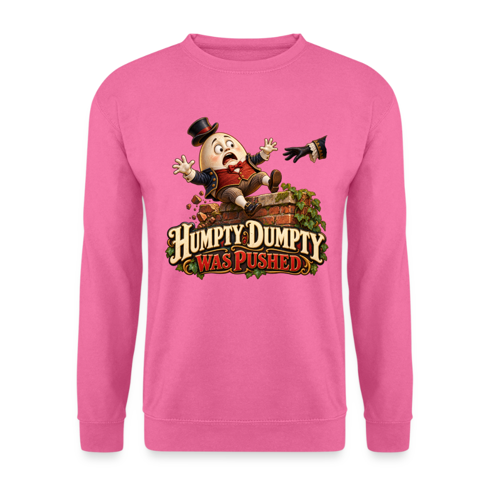 CityShirts - Sweatshirt - Humpty Dumpty was pushed - CS016 - pink