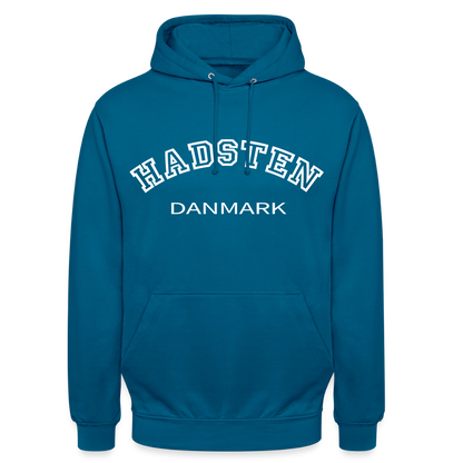 CityShirt - Hoodie - Hadsten - dybt havblå 