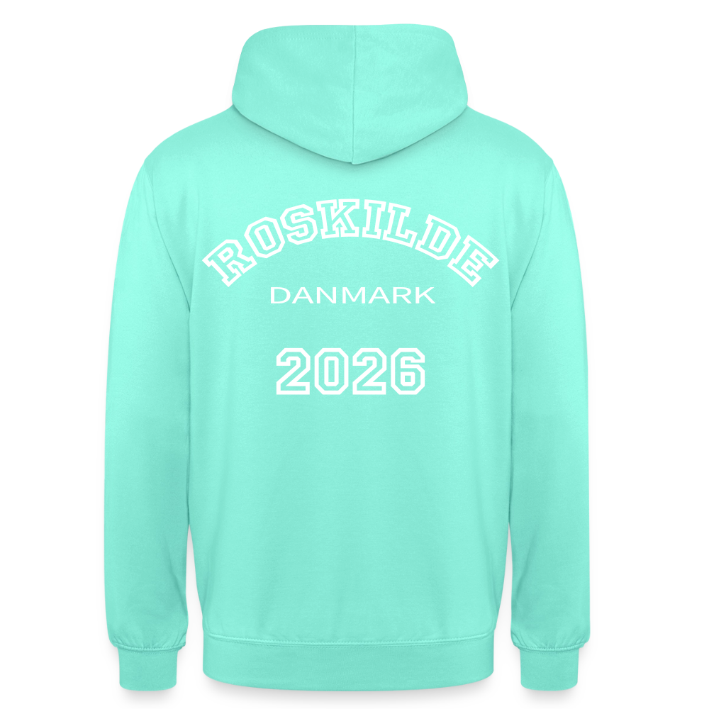 Hættetrøje unisex - Roskilde 2026 - mint