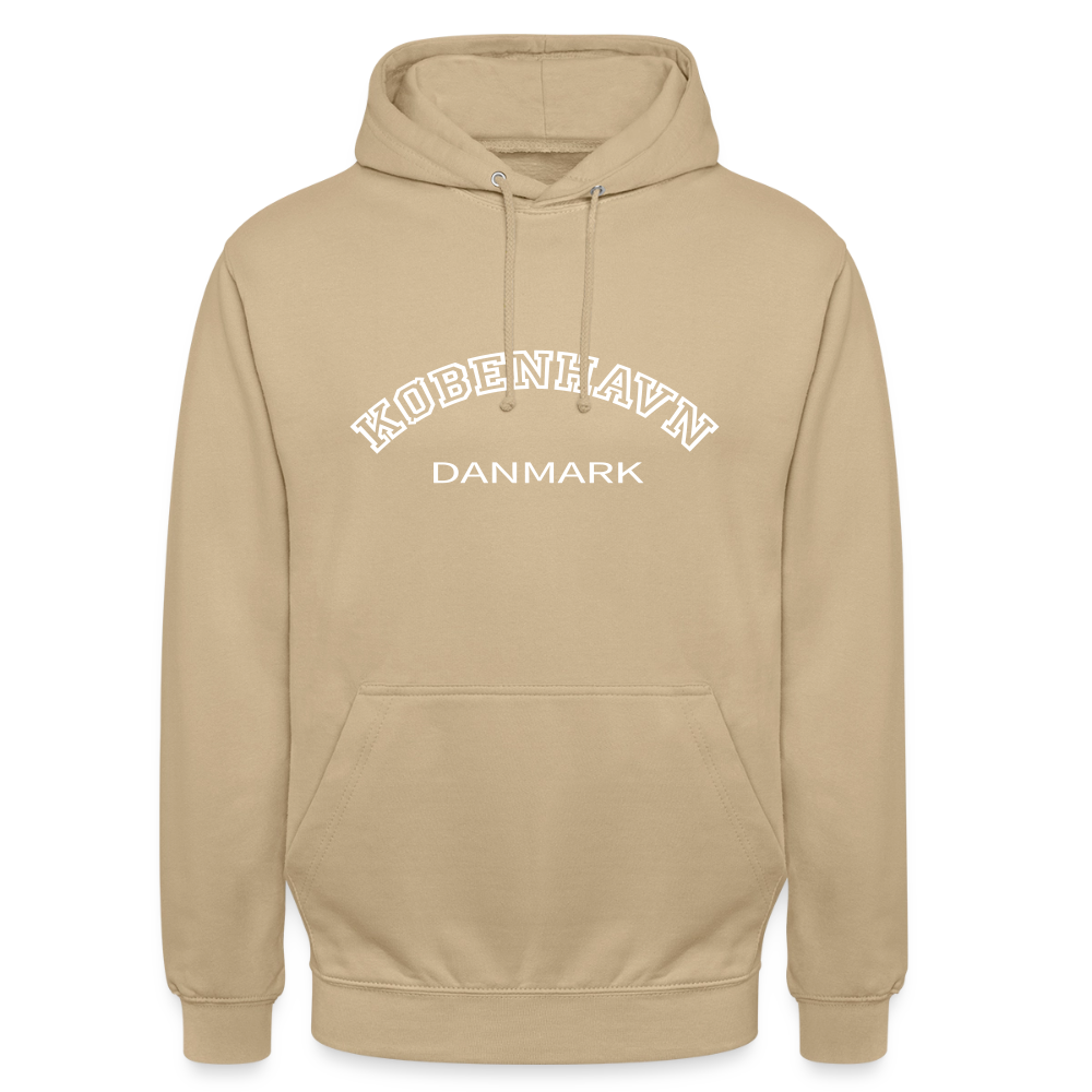 Hættetrøje unisex - København - beige