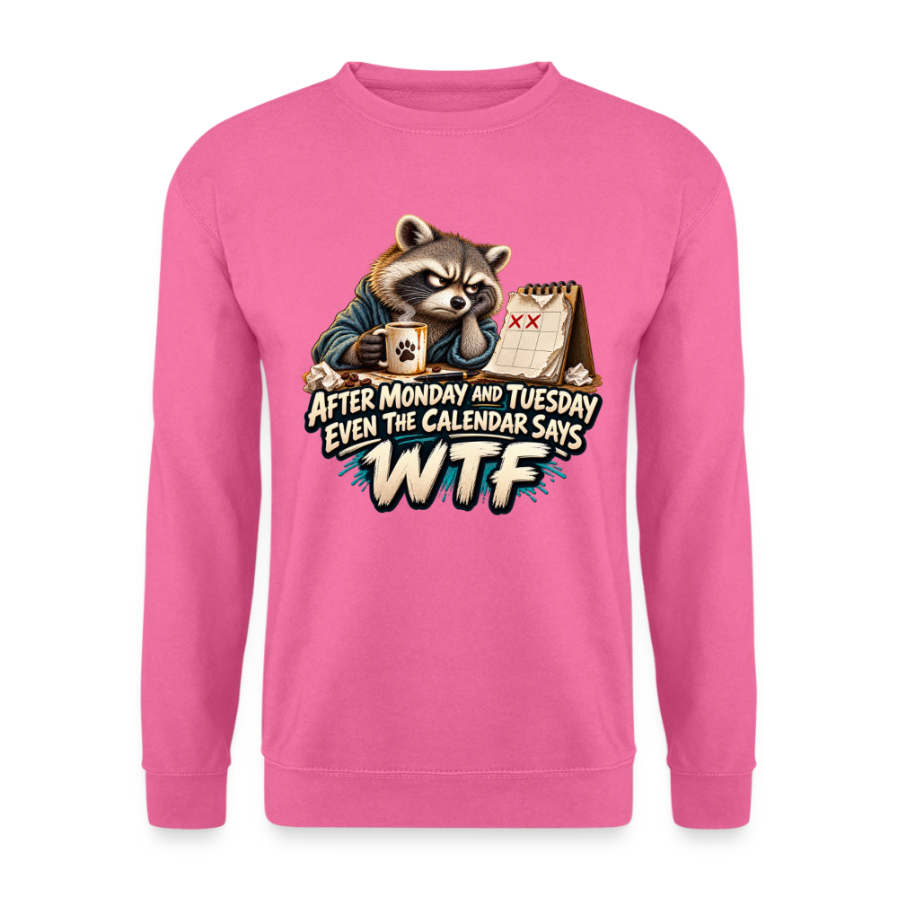 CityShirts - Sweatshirt - Even the calendar says WTF - CS014 - pink