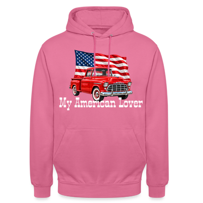 CityShirts - Hoodie - US Car - pink