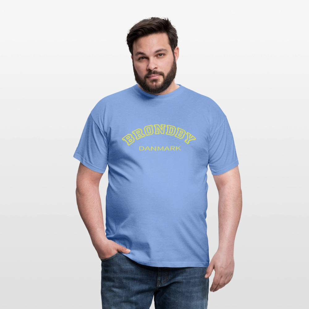 Herre-T-shirt - Brøndby - carolina blue