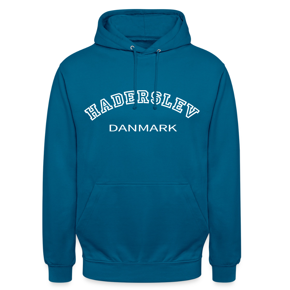 CityShirt - Hoodie - Haderslev - dybt havblå 