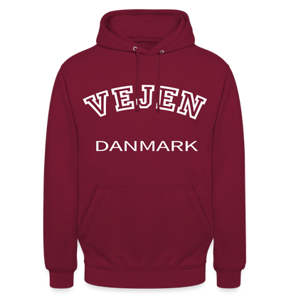 CityShirt - Hoodie - Vejen - bordeaux