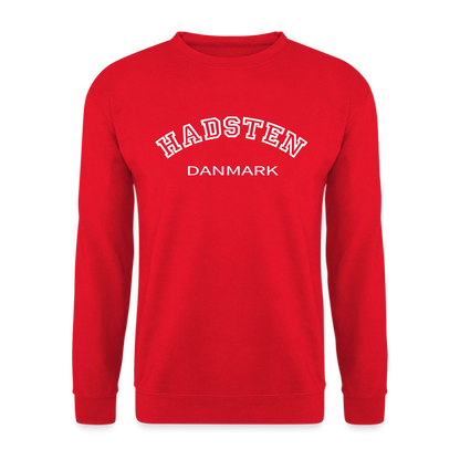 CityShirt - Sweatshirt - Hadsten - rød