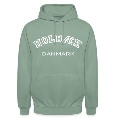 CityShirt - Hoodie - Holbæk - grågrøn
