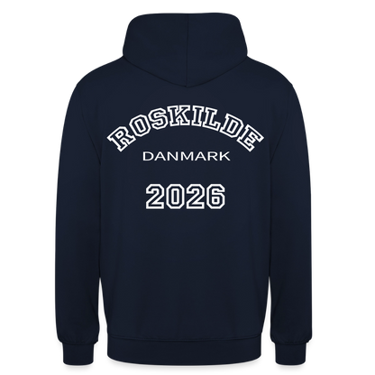Hættetrøje unisex - Roskilde 2026 - marineblå
