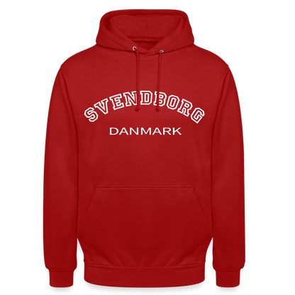 CityShirt - Hoodie - Svendborg - rød
