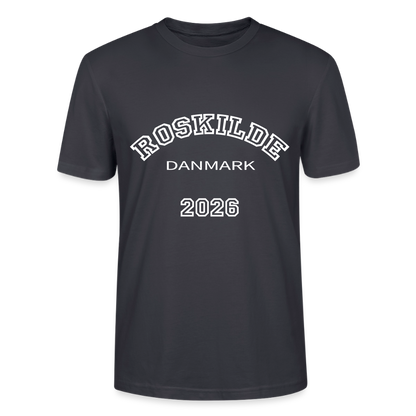 T-shirt unisex - Roskilde 2026 - mørk gråblå