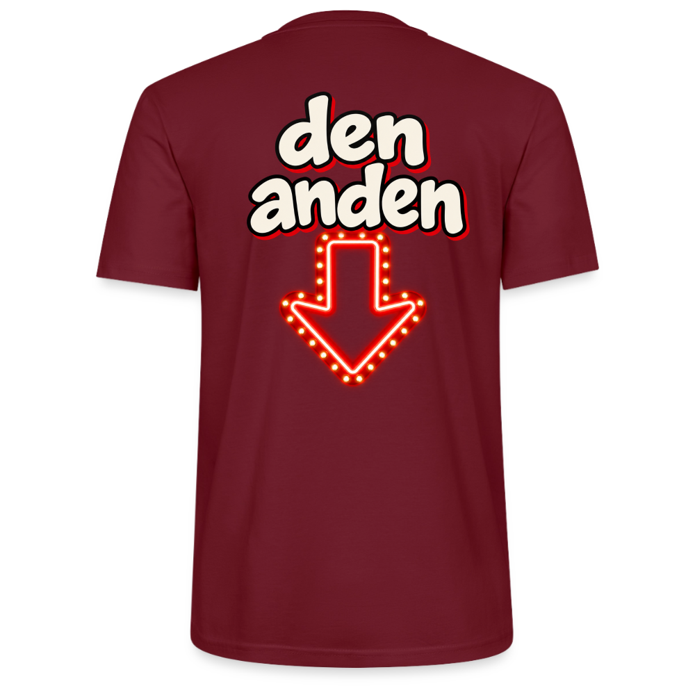 CityShirts - T-shirt - Enden - CS056 - burgunder-rød