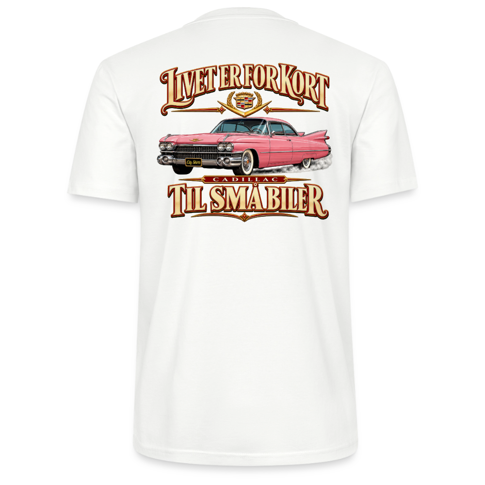 Carshirt T203 Cadillac - hvid