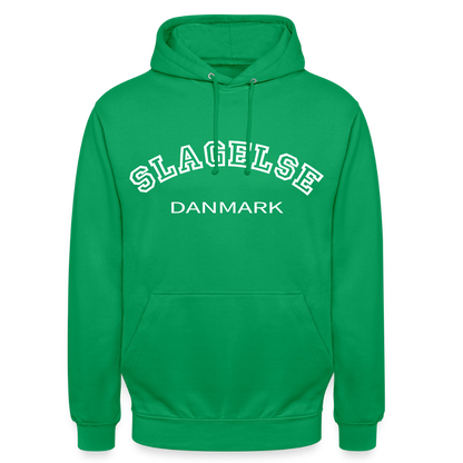 CityShirt - Hoodie - Slagelse - kelly grøn