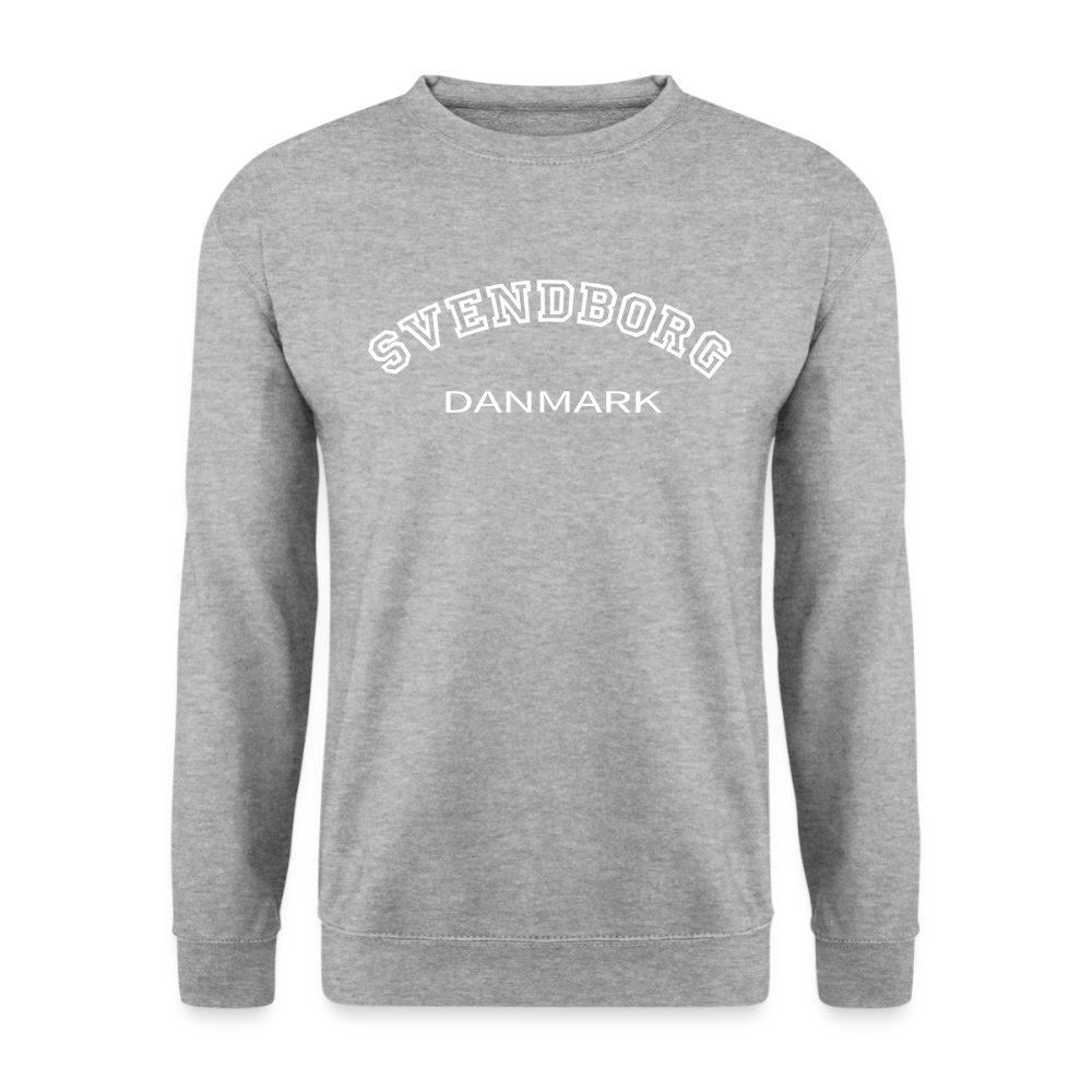CityShirt - Sweatshirt - Svendborg - hvidgrå meleret