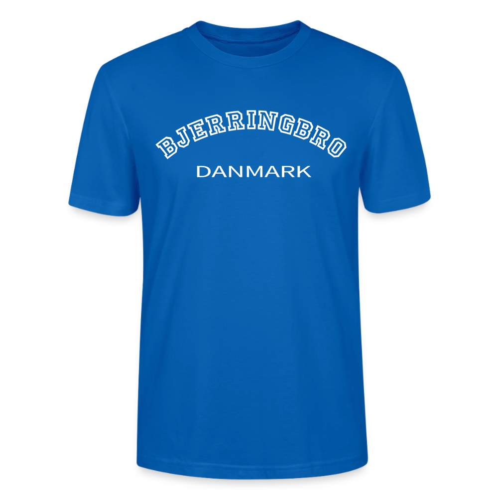 CityShirt - T-shirt - Bjerringbro - påfugleblå