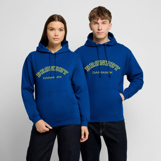 Hættetrøje unisex - Brøndby - kongeblå