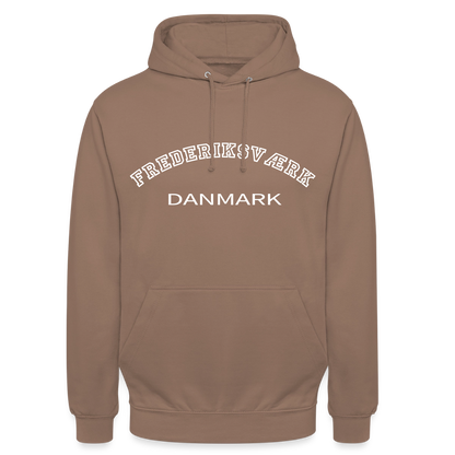 CityShirt - Hoodie - Frederiksværk - mokka