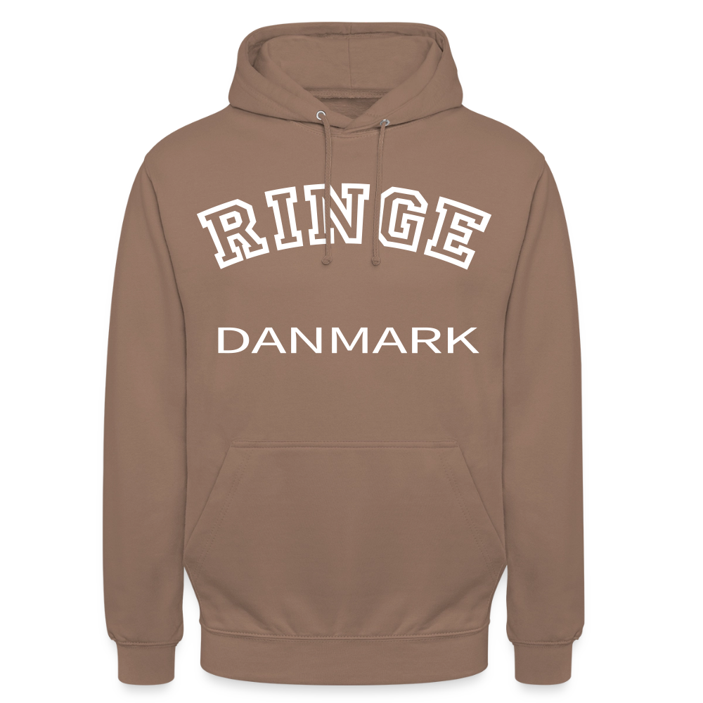 CityShirt - Hoodie - Ringe - mokka